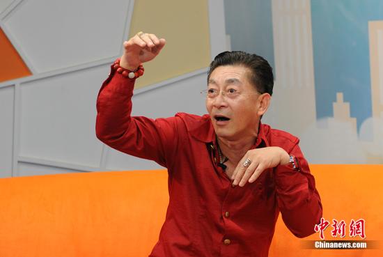 资料图：六小龄童。中新网记者 李卿 摄